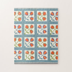 Tulip quilt puzzle