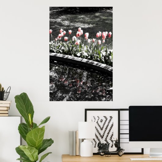 Tulip Reflections Poster (Heimbüro)