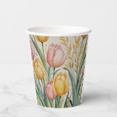 Tulip Reverie Pappbecher (Rückseite)