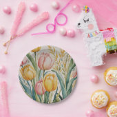 Tulip Reverie Pappteller (Party)