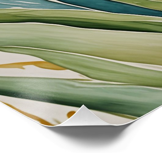 Tulip Reverie Poster (Ecke)