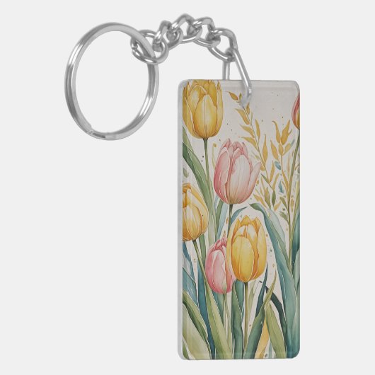 Tulip Reverie Schlüsselanhänger (Vorderseite links)
