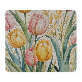 Tulip Reverie Schneidebrett