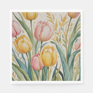 Tulip Reverie Serviette