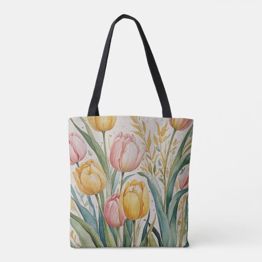 Tulip Reverie Tasche (Rückseite)
