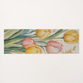 Tulip Reverie Yogamatte (Rückseite (Horizontal))