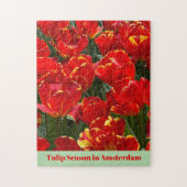 Tulip-Saison in Amsterdam Puzzle (Vertikal)