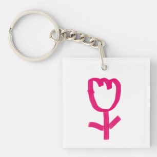 Tulip schlüsselanhänger