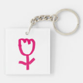 Tulip | schlüsselanhänger (Rückseite)