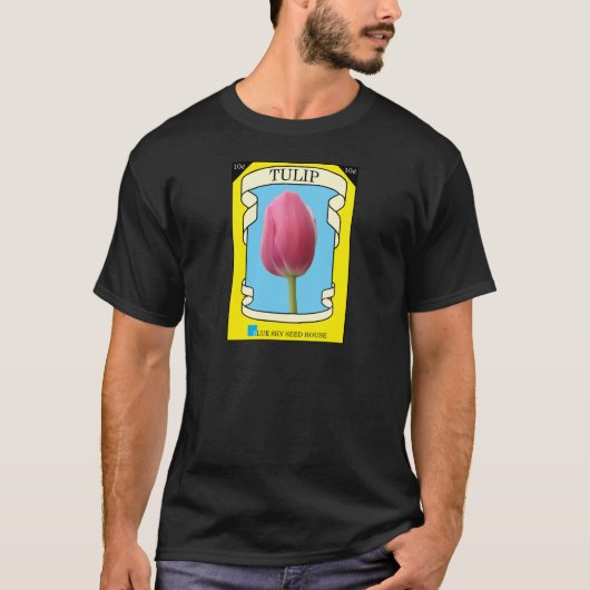 Tulip Seed Packet T-Shirt (Vorderseite)