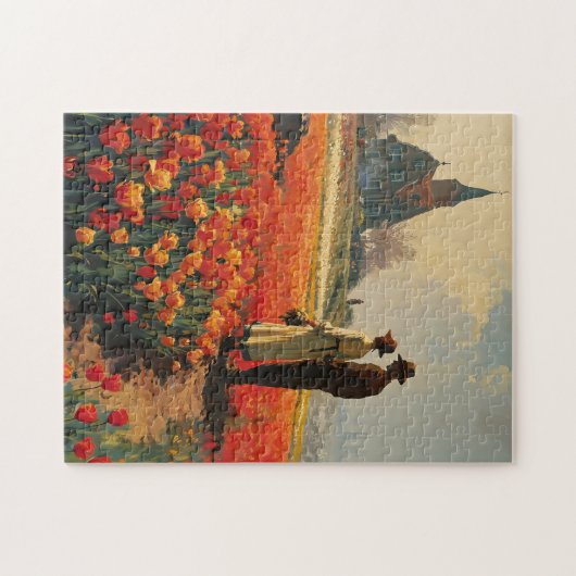 Tulip Serenity Vintag Puzzle (Horizontal)