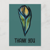 Tulip Spring Art Gardeners Postkarte (Vorderseite)