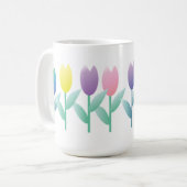 Tulip Spring Tulips Neue Zuhause 15oz Tasse (Vorderseite Links)