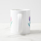 Tulip Spring Tulips Neue Zuhause Jumbo Tasse (Rückseite)