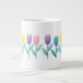 Tulip Spring Tulips Neue Zuhause Jumbo Tasse (Vorderseite)