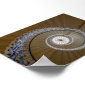 Tulip staircases in London Poster (Ecke)