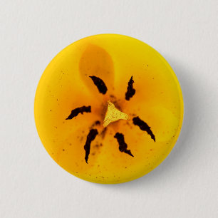Tulip-Stamen und Pollen-Abzeichen Button