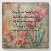 Tulip  steinuntersetzer (Vorderseite)