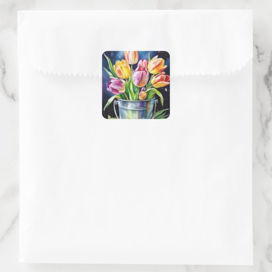 Tulip Stickers (Tasche)
