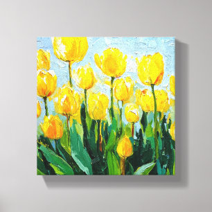 Tulip Stretched Leinwand Wall Decke