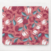 Tulip Symphony: Blumenmuster Mousepad (Vorne)