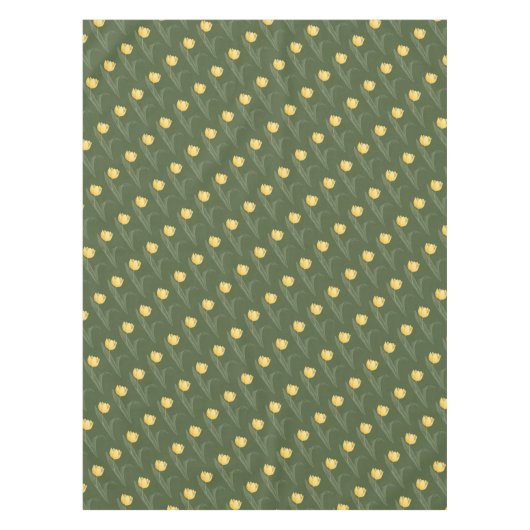 Tulip Tablecloth Feste Osterfeier Blume Tableteklo Tischdecke (Vorderseite)
