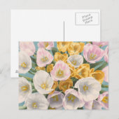 Tulip Tantrum Postkarte (Vorne/Hinten)