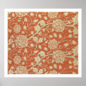 Tulip Tapete Design, 1875 Poster (Vorne)