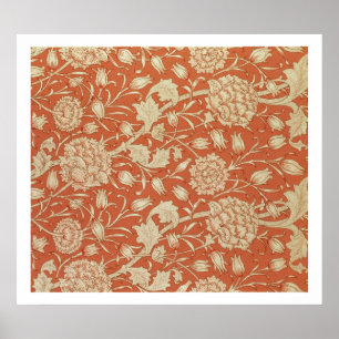 Tulip Tapete Design, 1875 Poster