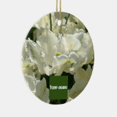 Tulip the white keramik ornament (Rechts)