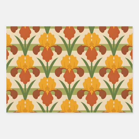 Tulip Time Geschenkpapier Set (Vorderseite)