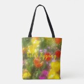 Tulip Tipping Tote Bag Tasche (Rückseite)