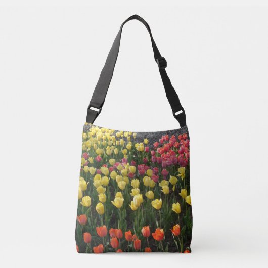 Tulip Tote Bag Tragetaschen Mit Langen Trägern (Vorderseite)