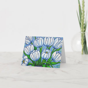 Tulip Tranquility Note Card Karte