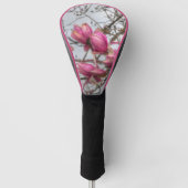 Tulip Tree Blossoms Golf Head Cover Golf Headcover (Vorderseite)