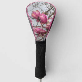 Tulip Tree Blossoms Golf Head Cover Golf Headcover