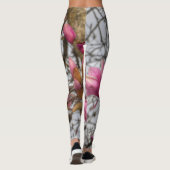 Tulip Tree Blossoms Leggings (Rückseite)