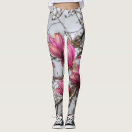 Tulip Tree Blossoms Leggings