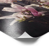 Tulip Tree Blume. Magnolia seulangeana Fotodruck (Ecke)