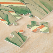 Tulip Trio Vintag Retro Art Puzzle (Seite)