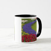 Tulip und Grape Hyacinth und daffodischer Garten, Tasse (VorderseiteRechts)