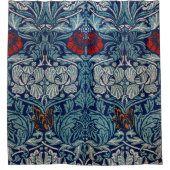 Tulip und Rose, William Morris Duschvorhang (Vorderseite)