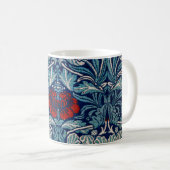 Tulip und Rose, William Morris Kaffeetasse (VorderseiteRechts)
