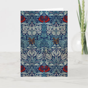 Tulip und Rose, William Morris Karte