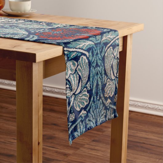 Tulip und Rose, William Morris Kurzer Tischläufer (Beispiel)