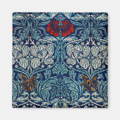 Tulip und Rose, William Morris Magnet (Vorne)