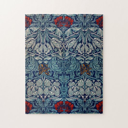 Tulip und Rose, William Morris Puzzle (Vertikal)