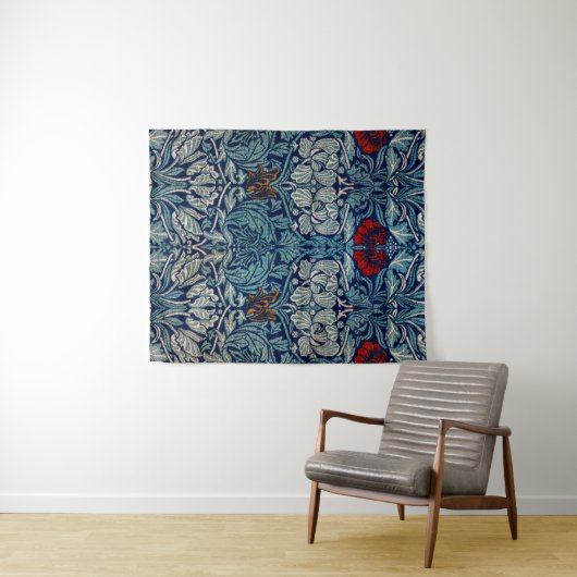 Tulip und Rose, William Morris Wandteppich (Beispiel (Horizontal))