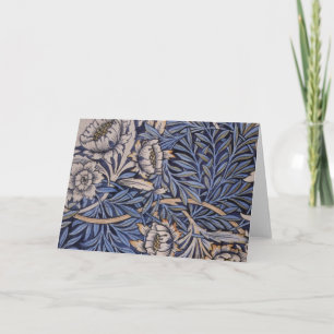 Tulip und Willow von William Morris Karte