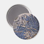 Tulip und Willow von William Morris Magnet (Vorderseite/Rückseite)